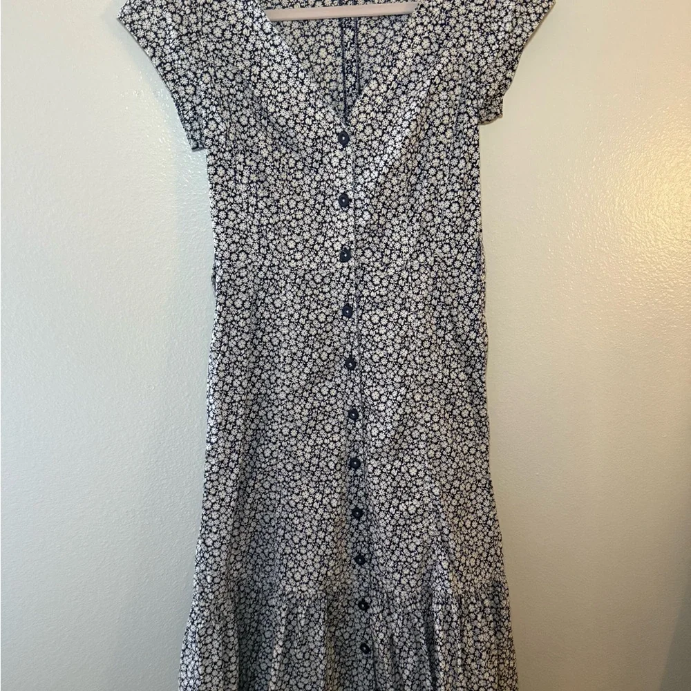 Rebecca Taylor button down sun dress - Picture 1 of 14